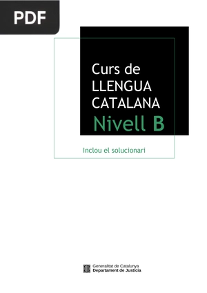 Curs de llengua catalana del nivell B