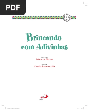 Brincando com advinhas