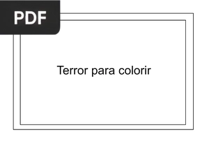 Terror para colorir