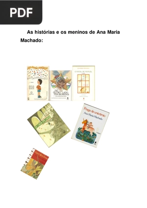 As histórias e os meninos de Ana Maria Machado
