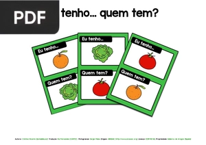 Eu tenho… quem tem?