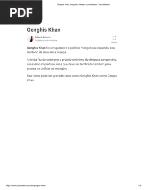 Genghis Khan