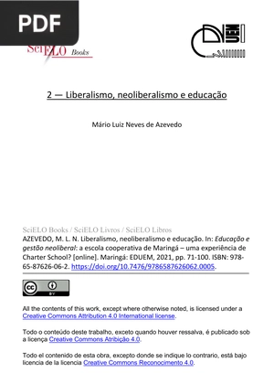 Liberalismo, neoliberalismo e educação