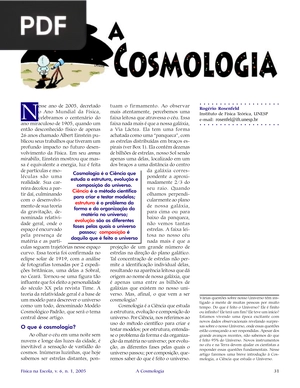 A Cosmologia