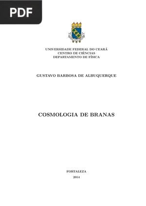 Cosmologia De Branas