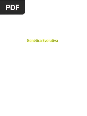 Genética Evolutiva