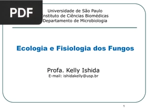 Ecologia e Fisiologia dos Fungos