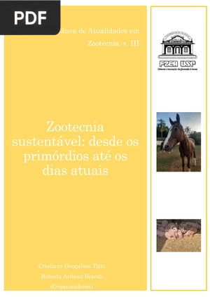 Zootecnia Sustentável - desde os primórdios até os dias atuais