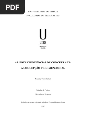 As Novas Tendências De Concept Art -  A Concepção Tridimensional