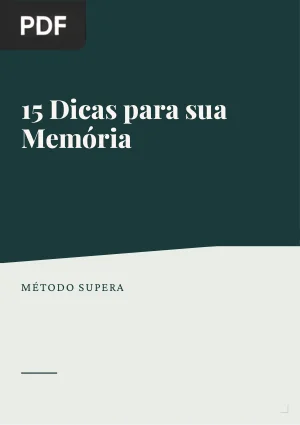 15 Dicas para sua Memória