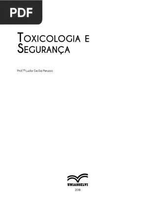 Toxicologia e Segurança