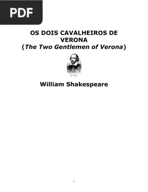 Os Dois Cavalheiros de Verona