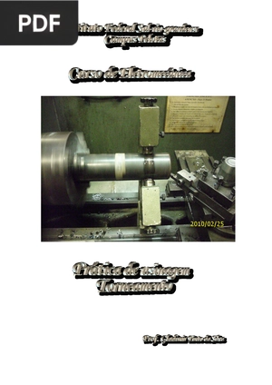 Pratica de usinagem.Torneamento