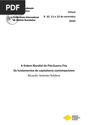 A Ordem Mundial do Pós-Guerra Fria