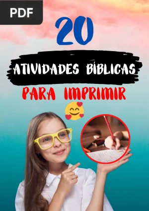 20 Atividades Bíblicas para Imprimir