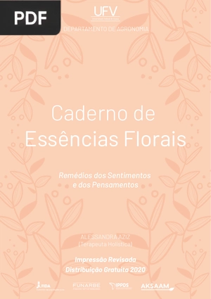 Caderno de Essências Florais