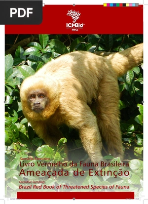 Livro Vermelho da Fauna Brasileira Ameaçada de Extinção