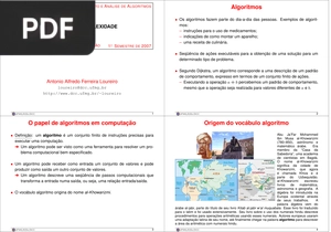 Análise de complexidade