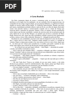 A Carta Roubada