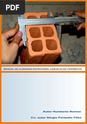Manual de alvenaria estrutural com blocos cerâmicos