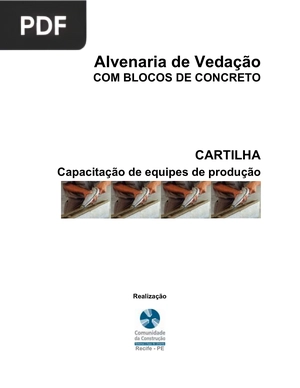 Alvenaria de Vedação com Blocos de Concreto