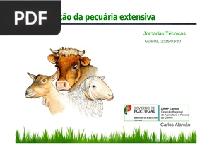 Valorização da pecuária extensiva (Apresentação)