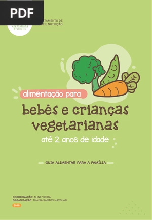 Alimentação para bebês e crianças vegetarianas