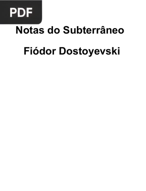 Notas do Subterrâneo