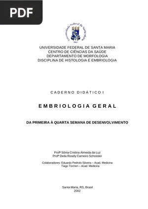 Embriologia Geral