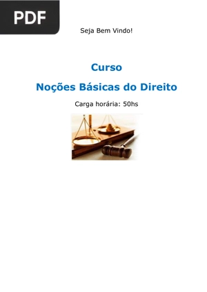Noções Básicas do Direito