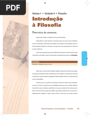 Introdução à Filosofia