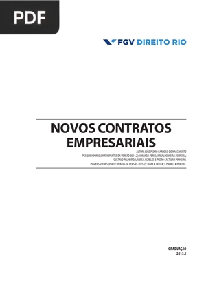 Novos Contratos Empresariais