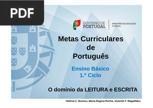 O Domínio da leitura e escrita o domínio da leitu (Apresentação)