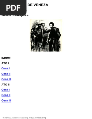 O Mercader de Veneza