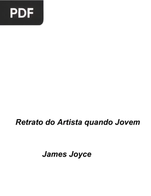 Retrato do Artista quando Jovem
