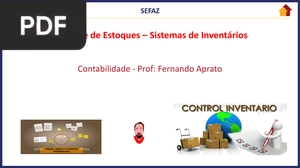 Controle de Estoques - Sistema de Inventários (Apresentação)