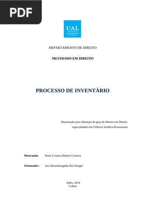 Processo Inventário