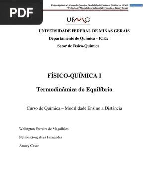 Físico-Química I