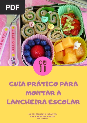 Guia prático para montar a lancheira escolar