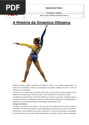 Introdução à ginástica artística