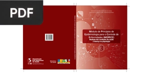 Módulo de Princípios de Epidemiologia para o Controle de Enfermidades