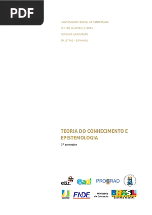 Teoria do conhecimento e epistemología