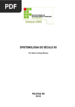 Epistemologia do século XX
