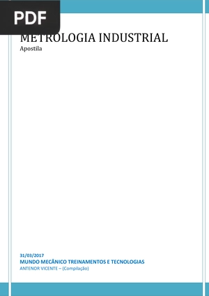 Metrologia Industrial