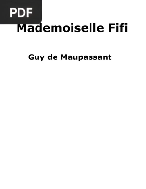 Mademoiselle Fifi