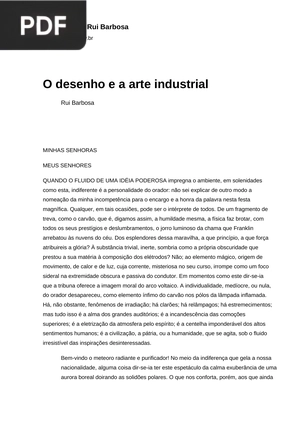 O desenho e a arte industrial