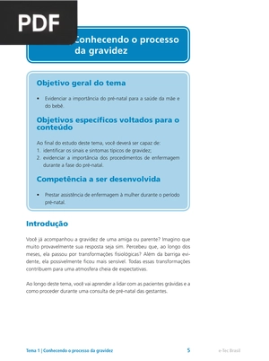 Conhecendo o processo da gravidez