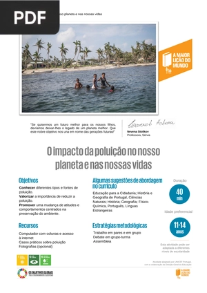 O impacto da poluição no nosso planeta e nas nossas vidas