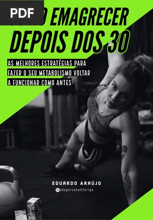 Como emagrecer depois dos 30