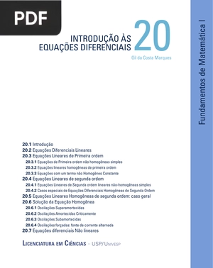 Introdução às equações diferenciais
